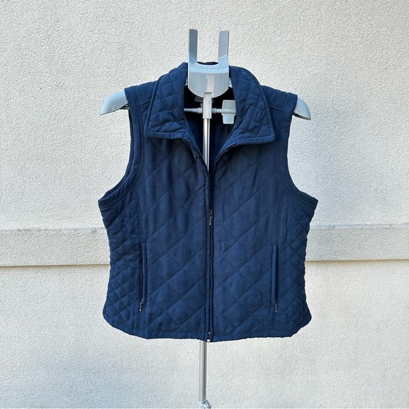 Croft & Barrow quilted vest LP - Picture 2 of 13
